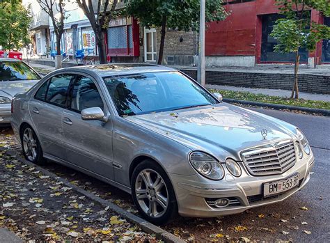 Mercedes-Benz E-klasė W211 interjeras