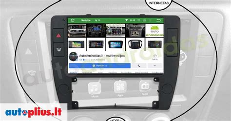 Volkswagen Passat B5 su instaliuota Android multimedija