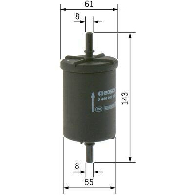 Degalų filtras BOSCH 0 450 902 161