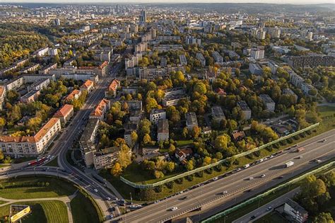 Architektūrinis Žaliakalnio rajono vaizdas