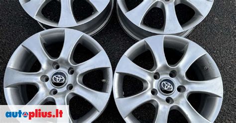 R16 lengvo lydinio ratlankiai Toyota Corolla Verso