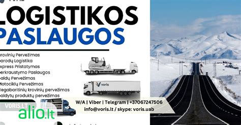 Logistikos paslaugos Lietuvoje