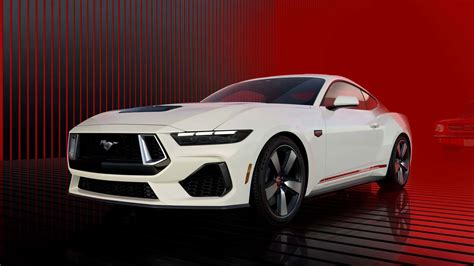 Ford Mustang istorinės koncepcijos eskizas