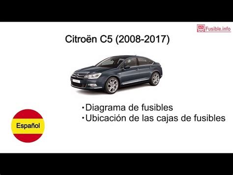 Citroën C5 galinės ašies schema