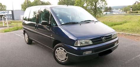 Peugeot 806 interjero nuotrauka su išimtomis sėdynėmis