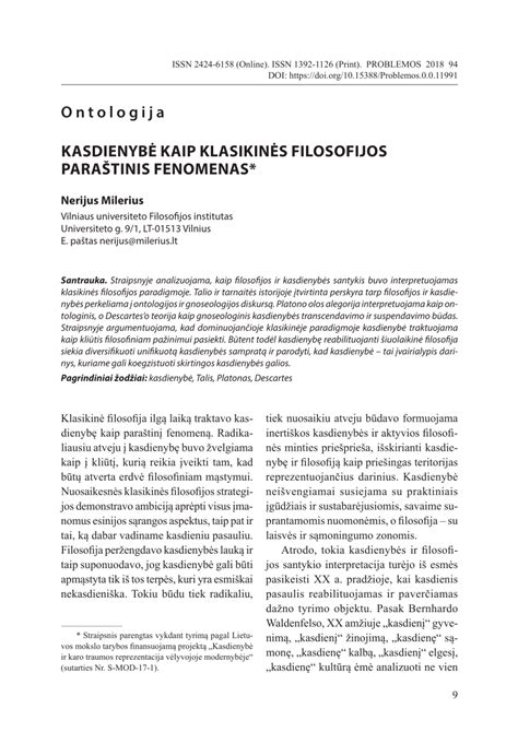 Filosofijos ir kasdienybės sąsajos