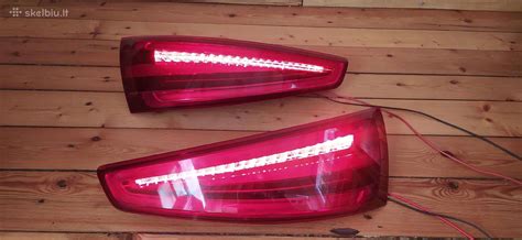 Palyginimas LED ir halogeninių galinių žibintų