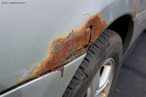 Automobilio rūdžių pažeidimas