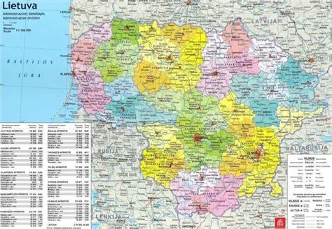 Žemėlapis su Baltų pr. ir apylinkių aptarnavimo zona