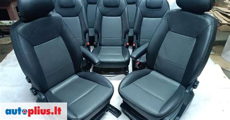 Ford Galaxy interjero erdvė ir sėdynių konfigūracijos