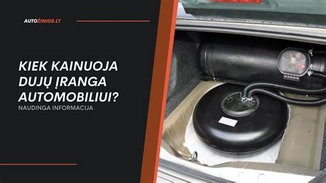 Automobilio dujų įrangos schemos