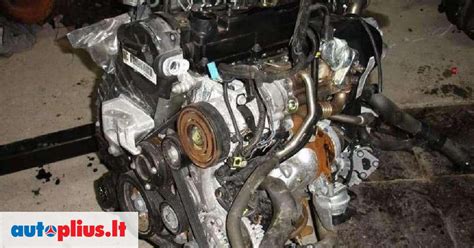 Schematinis Opel Astra G variklio tvirtinimo elementų išdėstymas