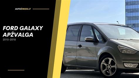 Ford Galaxy palyginimas su konkurentais