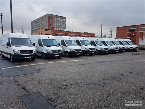 Mikroautobusų krovinių skyrių schemos