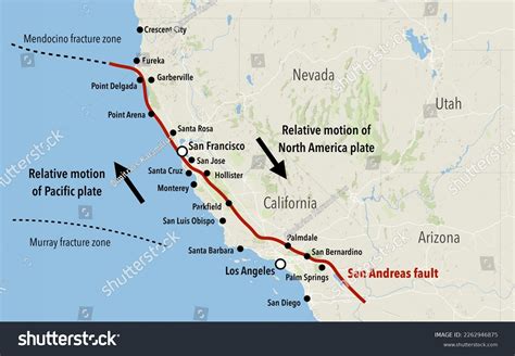 Žemėlapis San Andreas valstijoje