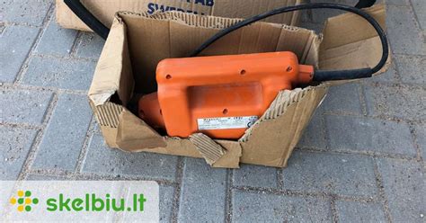 Betono sutankinimo procesas su vibratoriumi