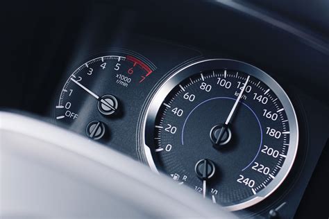 Lentelė su baudų dydžiais už greičio viršijimą