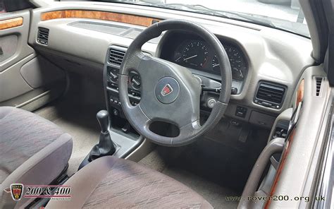 Nuotrauka: Rover 200 interjeras
