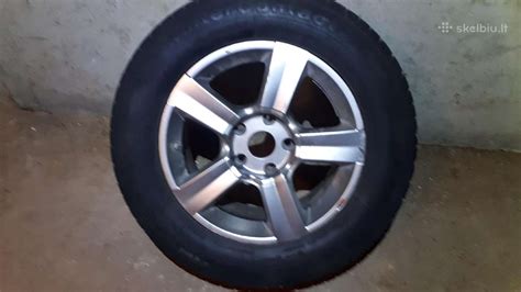 Citroen C5 automobilio ratas su TPMS davikliu