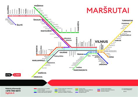 Schema apvažiavimo maršrutų