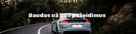 Statistika apie automobilių vagystes ir KET pažeidimus