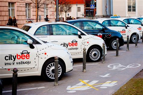 CityBee automobilių dalijimosi paslauga