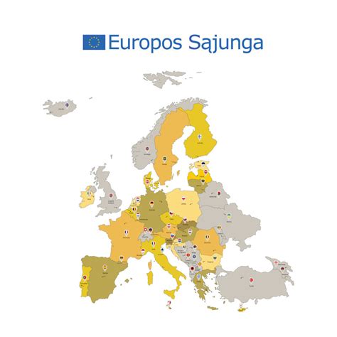 Žemėlapis su Europos Sąjungos šalimis, eksportuojančiomis ir importuojančiomis plastiko atliekas