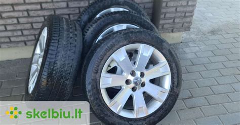 Mitsubishi Grandis ratlankiai su padangomis