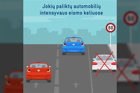 Ilustracija su vairuotojo pažymėjimu ir kelio ženklais