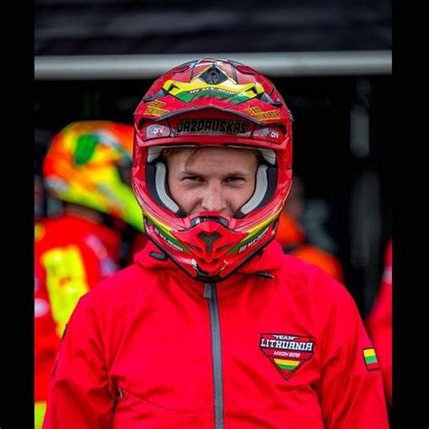 Domantas Jazdauskas ant podiumo