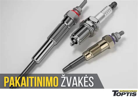 Dyzelinio variklio pakaitinimo žvakės