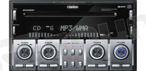 Clarion WXZ468RMP priekinis skydelis