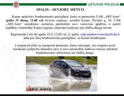 Senjorai dalyvauja vairavimo mokymuose
