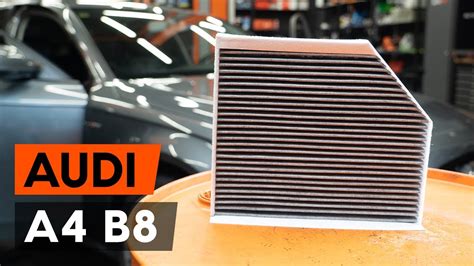 Audi A4 salono filtras