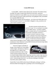 Schema: Vokiškų automobilių Audi, BMW, Mercedes-Benz palyginimas pagal klases