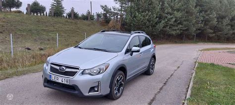 Subaru XV automobilio nuotrauka lauke