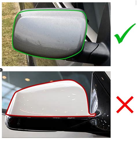 Vizualizacija M-Look veidrodėlių korpusų ant automobilio