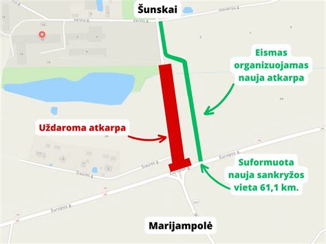 Schema, kaip atrodo sankryža su kelio ženklais, nurodančiais pirmumą