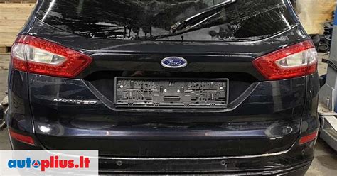 Pavyzdinė Ford Mondeo saugiklių schemos dalis