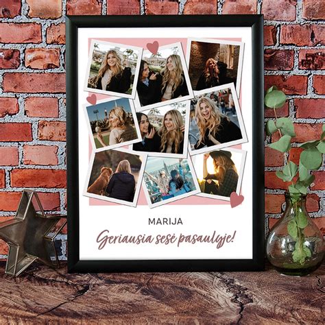 Koliažas iš nuotraukų su 