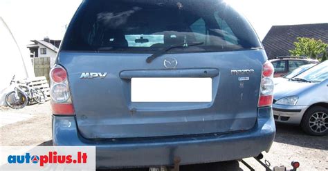 Mazda MPV interjeras ir variklis