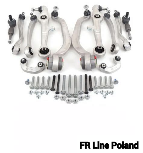 Schematinis Volvo S60 priekinės pakabos vaizdas su stabilizatoriumi