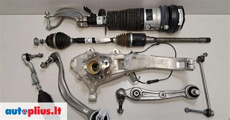 Diagrama: Priekinės ir galinės pakabos elementų ryšys