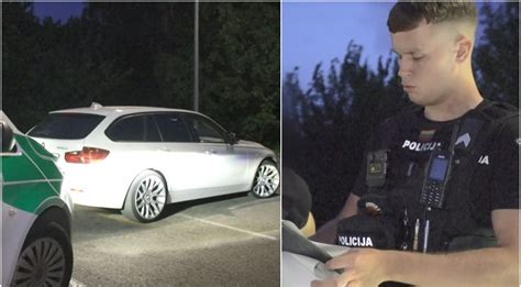 Simbolinė iliustracija - jaunas vairuotojas su 