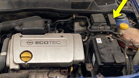 Opel Astra kompresoriaus schema