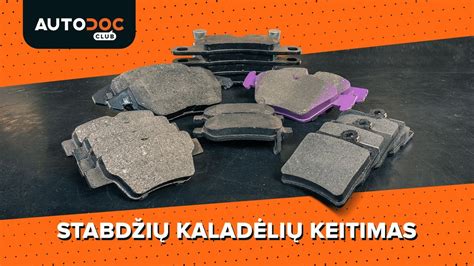 Stabdžių pedalo mechanizmas automobilyje