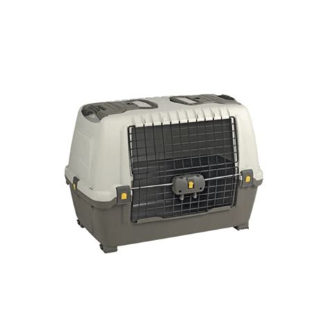 Įvairių tipų transportavimo dėžės šunims