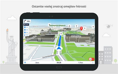 Sygic programėlės navigacija automobiliui