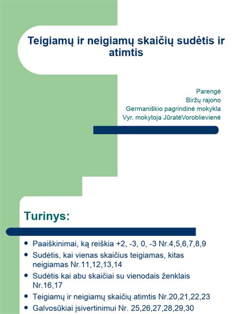 iliustracija su trimis skirtingais ET tipais: neigiamu, nuliniu ir teigiamu