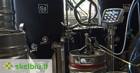 Grafikas, rodantis alaus gamybos procesą